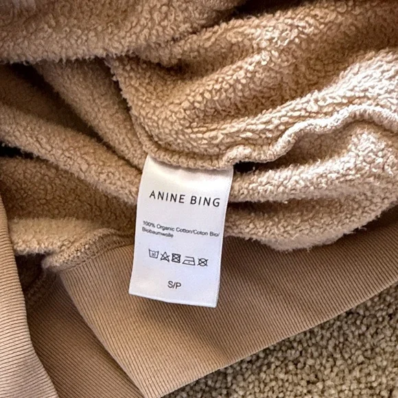 Anine Bing Beige Crewneck Sweater - Picture 4 of 9